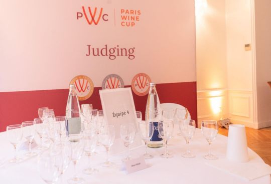 Paris Wine Cup Judging