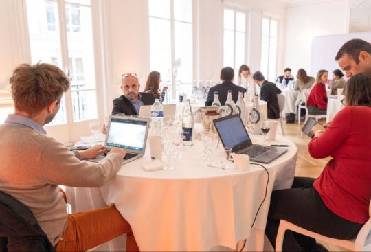 Panel of Judges at Paris Wine Cup